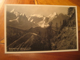 STANSERHORN Blick Auf Die Berneralpen Mountain Mountains Post Card NIDWALDEN Switzerland - Stans