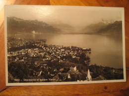 VEVEY Chardonne Post Card VAUD Switzerland - Chardonne