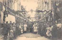 27-VERNON- CONCOURS DE GYMNASTIQUE 1909 , LE RUE AUX HUILLIERS - Vernon