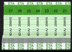 Algeria - Ticket Transport  Bus ETA Annaba Billete De Autobús Biglietto Dell'autobus Tickets Biglietti - Wereld