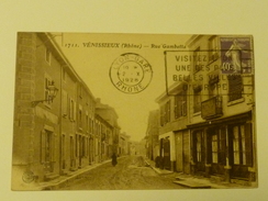 RHONE-1711-VENISSIEUX-RUE GAMBETTA ED S.FARGES - Vénissieux