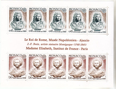 Monaco BF   9 Europa 1974 Oeuvres D'art Statues Neuf ** TB MNH Sin Charnela Cote 55 - 1974