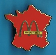PIN'S //   ** Mc DONALD'S ® ** FRANCE ** - McDonald's