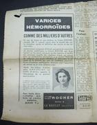 Ancienne Publicité YVES ROCHER Tirée Du Journal TELSTAR Du 8 Novembre 1962 - Reclame