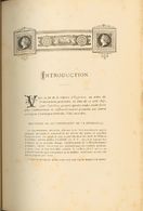 Bibliografía. 1891 HISTORIE DES TIMBRES-POSTE ET DE TOUTES LES MARQUES D'AFFRANCHISSEMENT EMPLOYEES EN ESPAGNE. J.B. Moe - Andere & Zonder Classificatie