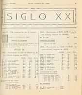 Bibliografía. 1960 CATALOGO ESPECIALIZADO GALVEZ DE ESPAÑA (obra Fotocopiada En Piel). Manuel Gálvez. 25ª Edición. Madri - Other & Unclassified