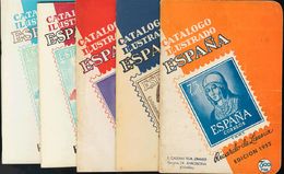 Bibliografía. (1964ca) Conjunto De Once CATALOGOS ILUSTRADOS De Ricardo De Lama. Catálogos De España, Francia Y Alemania - Other & Unclassified