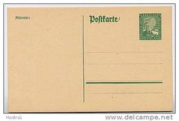 DR P204 I Postkarte RHEINLAND ** 1925  Kat. 3,50 € - Cartes Postales