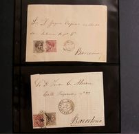 1º Y 2º Centenario. Sobre 192(26) 1878 Precioso Conjunto De Veintiséis Cartas Del 10 Cts Castaño De 1878 De Alfonso XII  - Autres & Non Classés