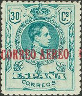 1º Y 2º Centenario. * NE22 1920 30 Cts Verde. NO EMITIDO. MAGNIFICO. Cert. CEM. 2018 1120 - Other & Unclassified