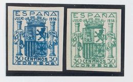 1º Y 2º Centenario. ** NE56/57 1936 Serie Completa. NO EMITIDA. MAGNIFICA. 2018 840 - Autres & Non Classés