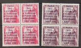 1º Y 2º Centenario. ** 1088/89(4) 1950 Serie Completa, Bloque De Cuatro. MAGNIFICO. 2018 1080 - Other & Unclassified