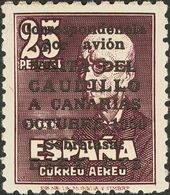 1º Y 2º Centenario. * 1090 1951 CAUDILLO A CANARIAS CON NUMERO. Excelente Centraje. MAGNIFICO. 2018 495 - Autres & Non Classés