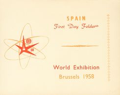 1º Y 2º Centenario. º 1222/23 1958 Hojas Bloque Incluídas En Una Carpetilla Oficial De Presentación De La Exposición De  - Sonstige & Ohne Zuordnung