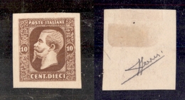 0129 REGNO - 1863 - Saggio Ronchi - 10 Cent Bruno (14) - Sorani (250) - Other & Unclassified