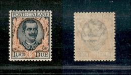 0235 REGNO - 1923 - 2 Lire Floreale (150) - Ottimamente Centata - Gomma Integra (300) - Sonstige & Ohne Zuordnung