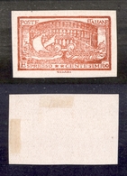 0240 REGNO - 1923 - Saggi Cisari - 60 Cent Espresso Serie Artistica - Stampa In Rosso Su Carta Bianca - Cert. AG - Other & Unclassified