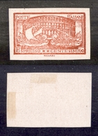 0240 REGNO - 1923 - Saggi Cisari - 60 Cent Espresso Serie Artistica - Stampa In Rosso Su Carta Bianca - Cert. AG - Autres & Non Classés