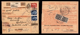 0510 OCCUPAZIONI - LUBIANA - Semic (Lubiana) 19.7.43 - Bollettino Pacchi Con Una Coppia Del 1,25 Lire + 5 Lire Imperiale - Sonstige & Ohne Zuordnung