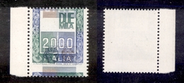 0668 REPUBBLICA  - 1978 - 2000 Lire (1439) - Dentellatura Spostata - Testina In Basso - Gomma Integra - Other & Unclassified