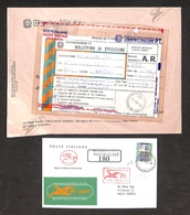 0679 REPUBBLICA  - 20.000 Lire Alti Valori (1442B) Su FDC Da Milano A Napoli Del 5.1.87 Viaggiata Col Servizio “Postacel - Autres & Non Classés