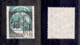 0692 REPUBBLICA  - 1980 - 600 Lire Castelli (1523) - Azzurro Spostato - Gomma Integra - Other & Unclassified