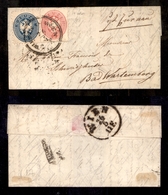 0733 AUSTRIA - 5 Kreuzer Con 19 Dentini (più Lungo Del Normale) + 10 Kreuzer (29/30) - Lettera Da Wieden A Wien A Bad Wa - Autres & Non Classés