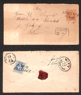 0737 AUSTRIA - Intero Postale Raccomandato 5 Kreuzer + 10 Kreuzer Al Retro Da Spoelten A Vienna - Autres & Non Classés