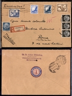 0787 GERMANIA - 1934 - Raccomandata Da Dusseldorf A Roma - Other & Unclassified