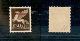 1226 COLONIE – TRIPOLITANIA - 1930 - 50 Cent (8 - Aerea) - Gomma Integra - Diena (250) - Autres & Non Classés