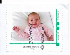 Timbre Collector Sur Coupon, Montimbramoi, Naissance Bébé Fille - Collectors