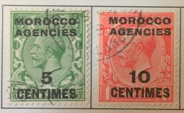 Morocco Agencies  - (0)  - 1917-1935   - # 402/403 - Morocco Agencies / Tangier (...-1958)