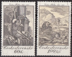 1988 Cecoslovacchia 1975   Incisione Engraving Albrecht Von Haller  Ceskoslovensko - Grabados