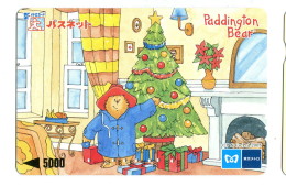 Japon - Titre De Transport SF : Paddington Bear - Mundo