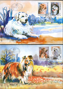 Yugoslavia 1994 Fauna, Dogs, Pets, FDC - Briefe U. Dokumente