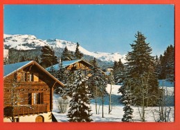 MIO-02 Chalets à Crans-Montana. Cachet Montana-Vermala En 1978 - Crans-Montana