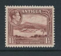 ANTIGUA, 1938 1½d MNH - 1858-1960 Kronenkolonie