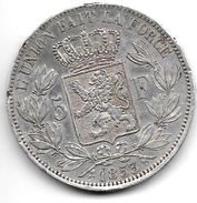 *leopold I   5 Francs 1853  Vf - 5 Frank