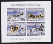 Congo 2006 Sled Dog Chien MNH 1sheet+4SS Imperforate - Mint/hinged