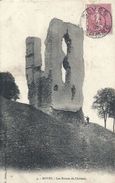 SOMME - 80 - BOVES - Ruines Du Château - Carte Molle - Boves