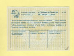 Coupon Reponse International - C22 - Neuf - Antwoordbons