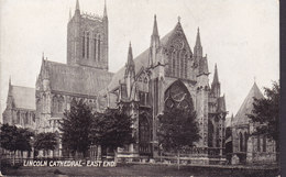 United Kingdom PPC Lincoln Cathedral - East End Queen Series (2 Scans) - Lincoln