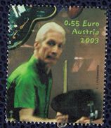 Autriche 2003 Oblitéré Used Rolling Stones Charlie Watts - 2001-10 Usados