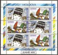 Moldova Moldavia Moldavie Moldau Moldawien 2010 Europa Cept Michel H-Bl. 12 (703-04) Used Cancelled Oblitéré Gestempelt - 2010