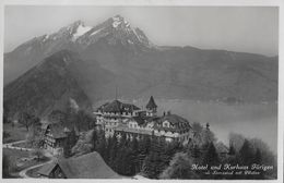 FÜRIGEN → Hotel Und Kurhaus Ob Stansstad Mit Palatus Anno 1929 - Stans