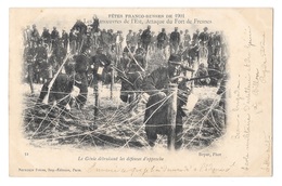 (17455-94) Fêtes Franco Russes De 1901 - Les Manoeuvres De L'Est - Attaque Du Fort De Fresnes - Fresnes