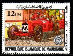 MAURITANIE. N°492 De 1981 Oblitéré. Alfa Romeo De 1932. - Cars