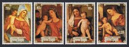 PENRHYN 1988 - Noël 88, La Vierge Et L'enfant, Peintures De Titien - 4 Val Neufs // Mnh - Penrhyn
