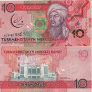 TURKMENISTAN   New.  10.  Manat.  Commemorative Asian Olympics.  2017 UNC - Turkmenistán