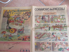 CORRIERE Dei PICCOLI 1943 La Spada Segreta L'Orco Rodomonte - Guerra 1939-45